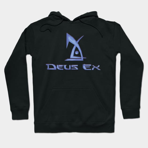 Deus Ex OG Logo Hoodie by Dragin556